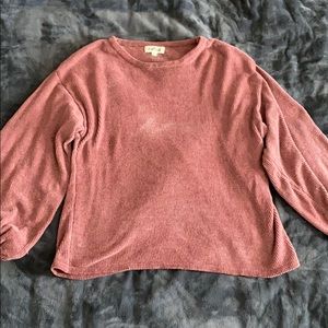 Listicle pink sweater!